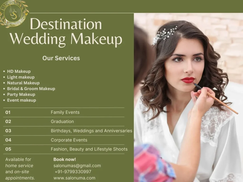 Destination Wedding Makeup
