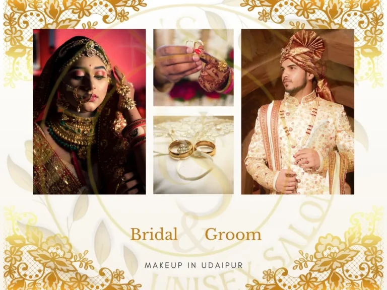 Bridal and Groom Makeup in Udaipur