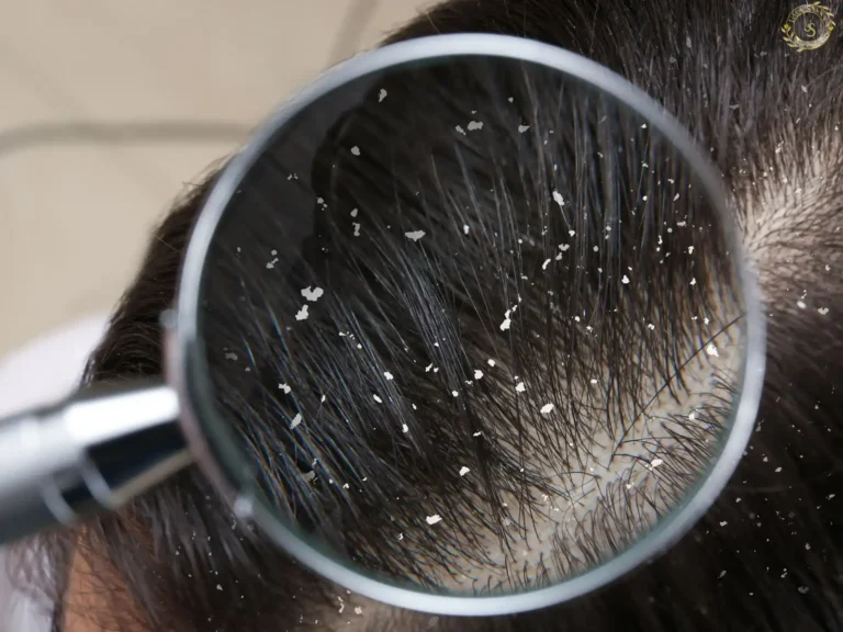 Hair Dandruff Treatment in Salon